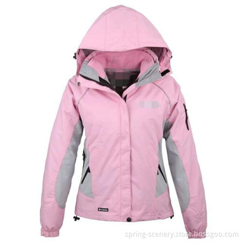 Best Selling Women Outdoor Jacket, Pinke Women Jacket